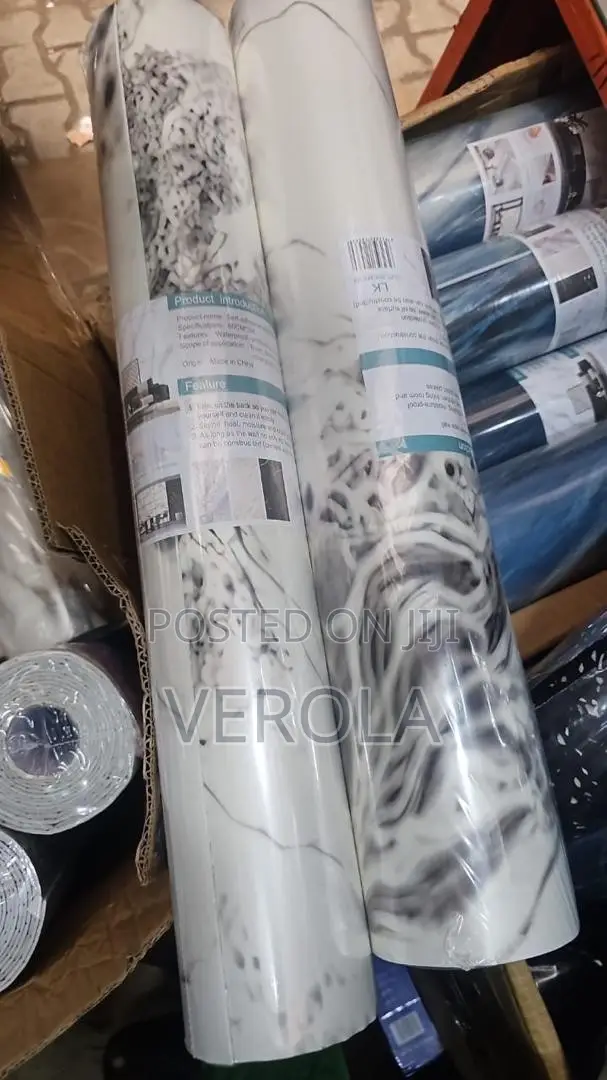 Self Adhesive Marble Wallpaper Roll for Kitchen Cabinets Walls