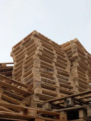 Industrial Wooden Pallet for Storage and Bedframe