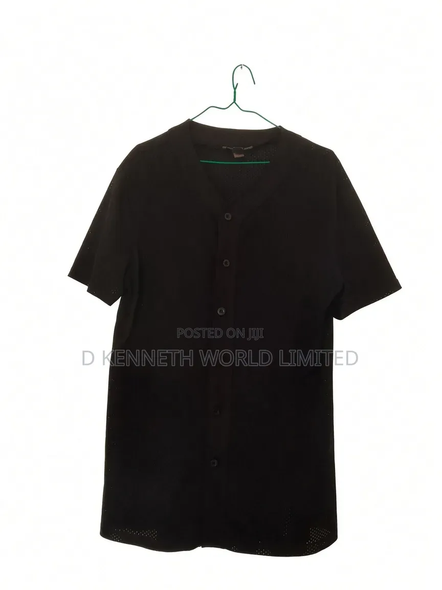Premium Black Mesh Shirt for Sale