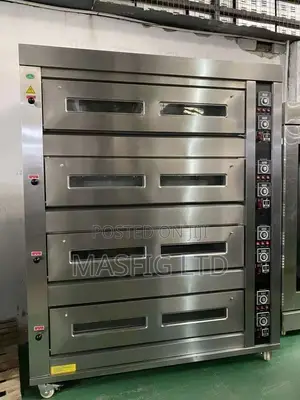 4 Deck 16 Trays Gas Oven
