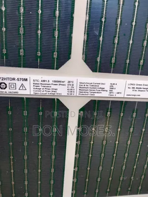 570w Longi Solar Panel 144cell