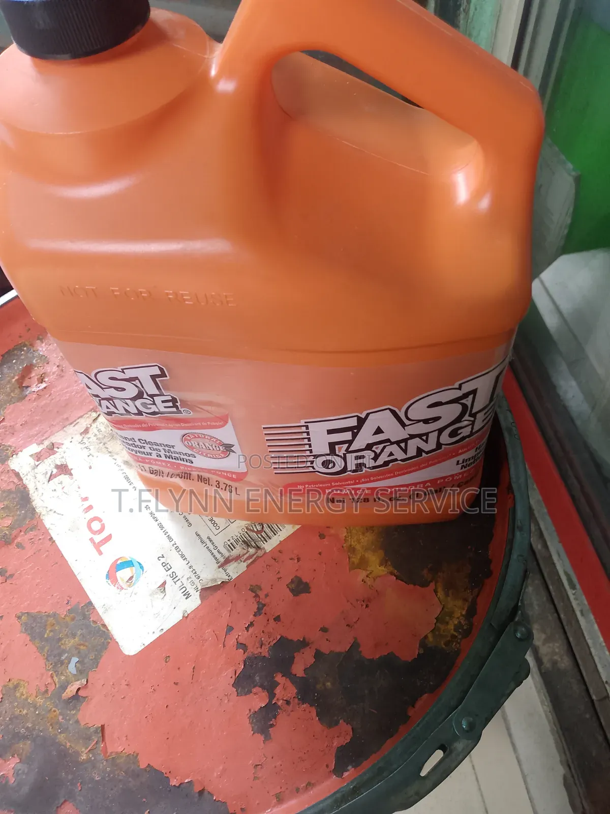 Fast Orang Hand Cleaner