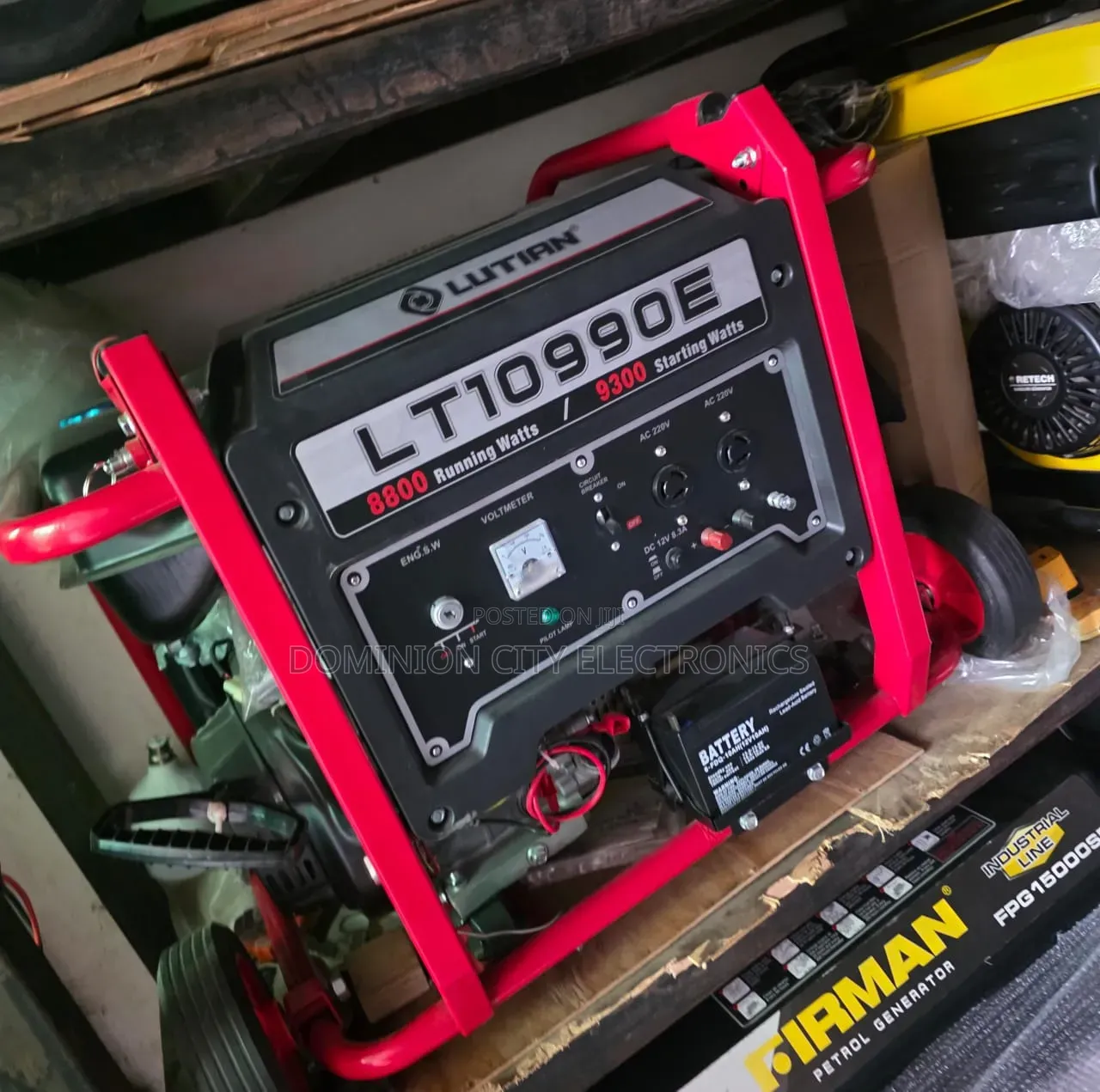 9.3kva Lutian Petrol Generator 100% Copper Coil