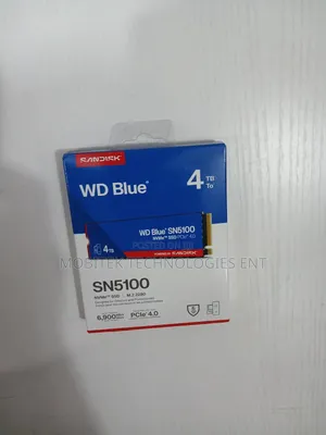 4TB SanDisk WD BLUE SN5100 SSD NVMe Pcie Gen 4 Solid State Drive