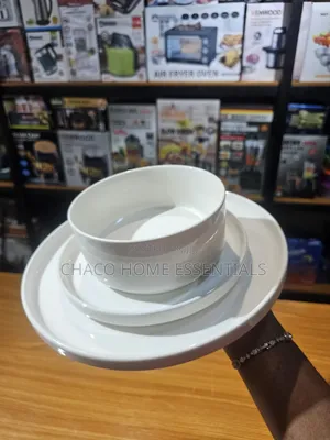 White Ceremic Dinnerware Set – Individual or Full Set