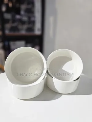 White Ceremic Dinnerware Set – Individual or Full Set