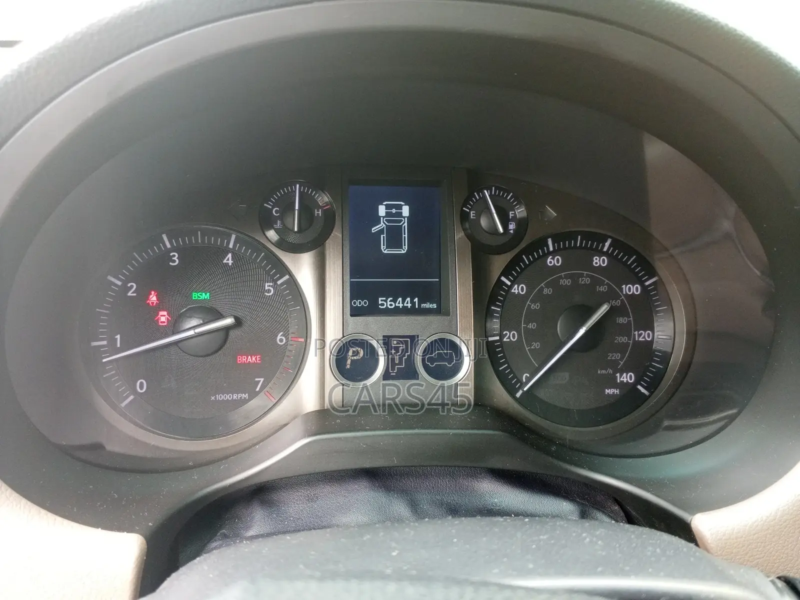 Lexus GX 2016 Red