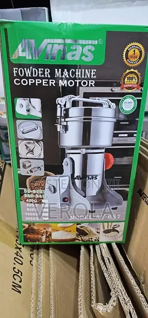 Avinas 2000g Electric Powder Grinding Machine – Copper Motor