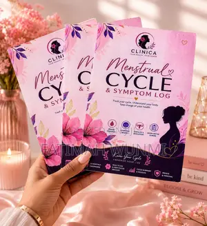 CLINICA Menstrual Cycle Period Tracker Logbook