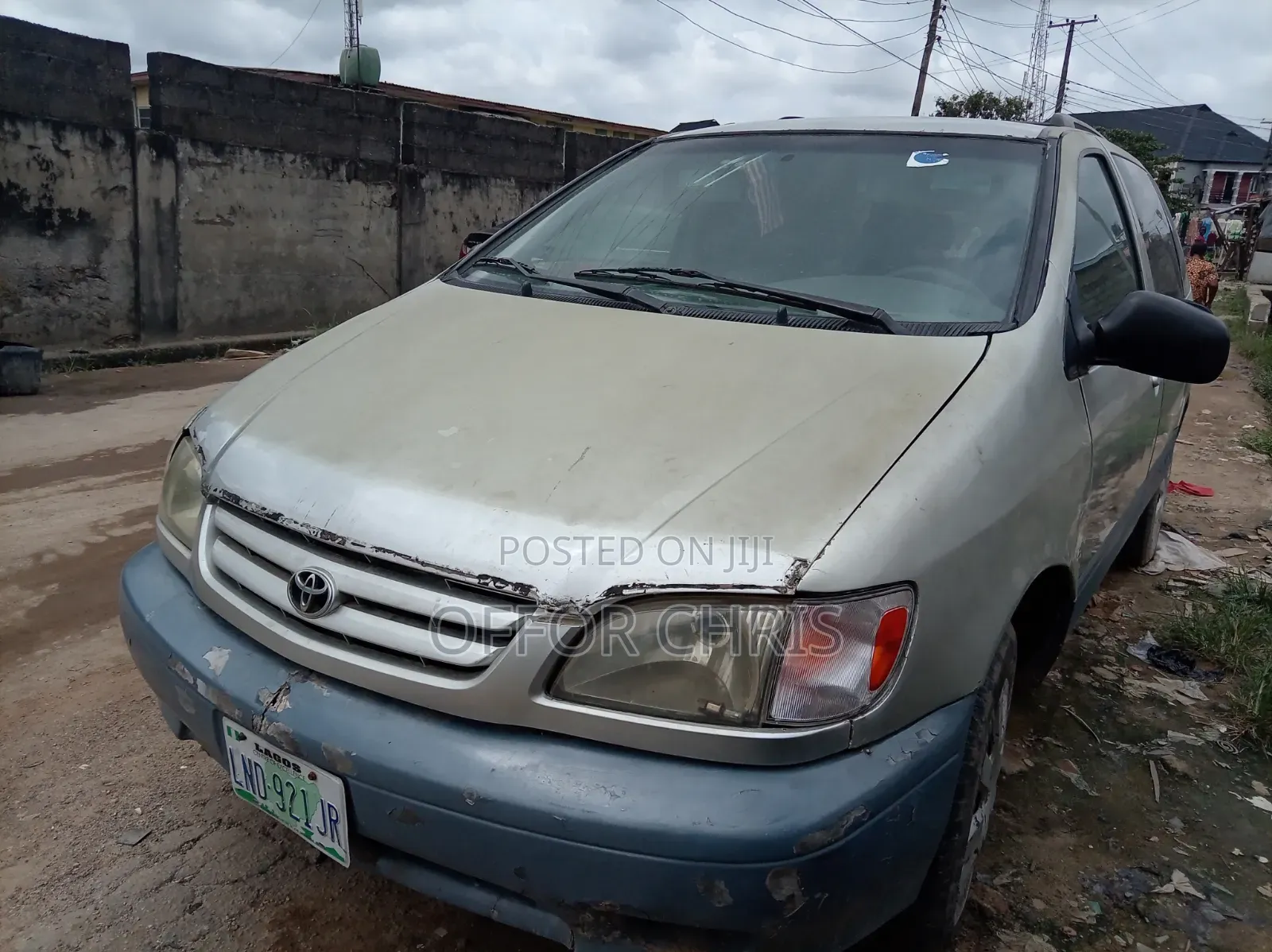 Toyota Sienna 2001 Silver