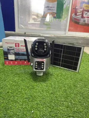 Dual Lens Solar Camera P6a