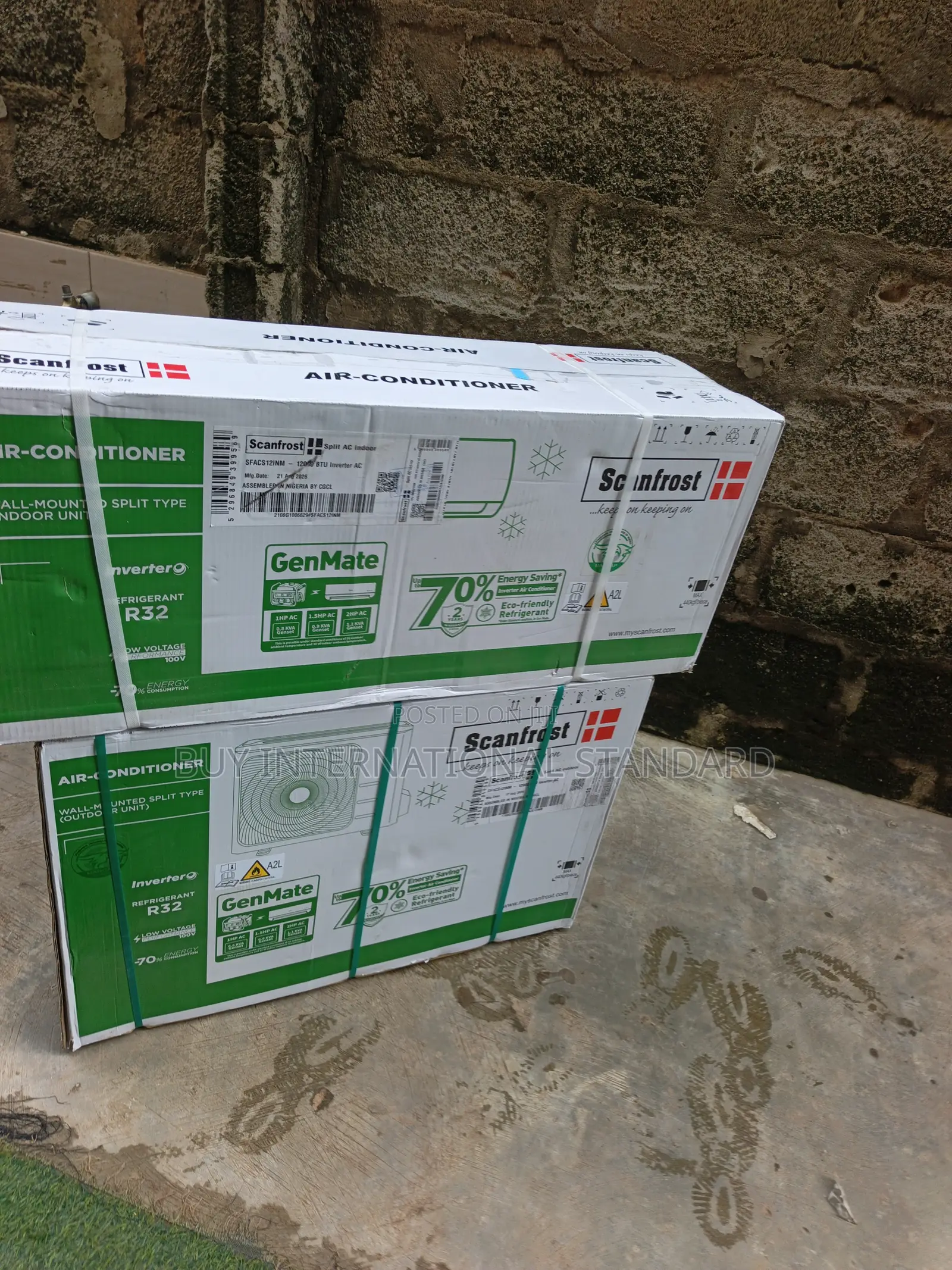Scanfrost 1.5HP Inverter AC–SFACS12INM Efficient Home Office Cooling
