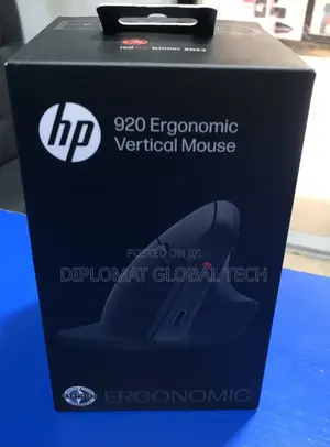 HP 920 Ergonomic Vertical Wireless Bluetooth Mouse