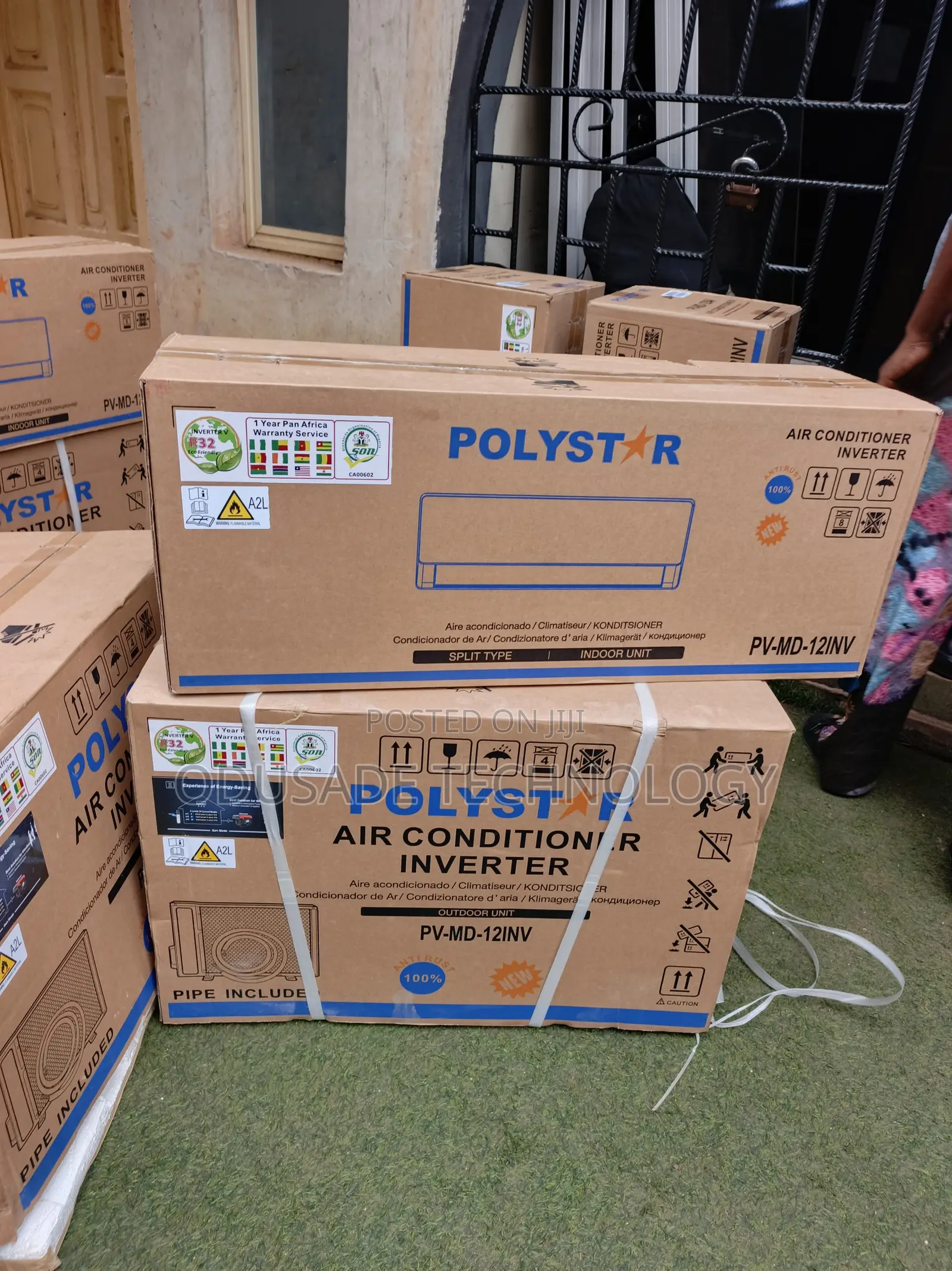 Polystar 1.5HP Inverter AC With Accessories