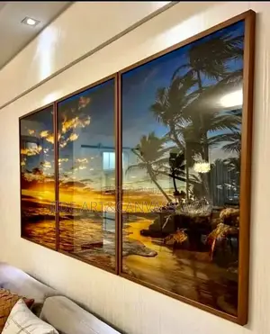 Sea Side View Acrylic Wall Frame