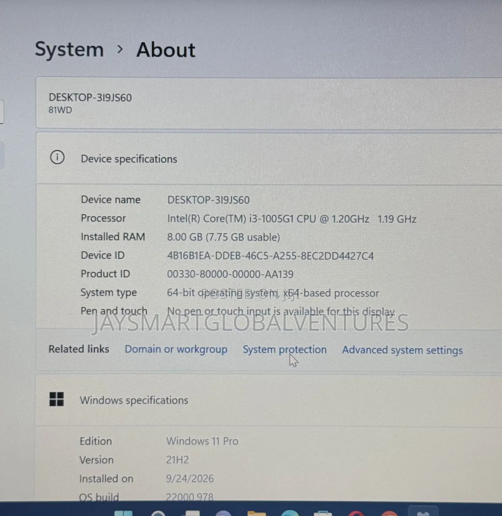 Laptop Lenovo Ideapad 3 8GB Intel Core i3 SSD 128GB