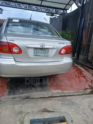 Toyota Corolla 2003 Silver
