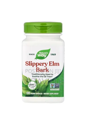 Nature's Way Slippery Elm Capsules X 100