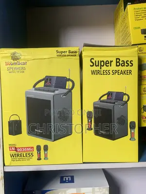 LN-9036mic High Deep Bass 30w With 2 Wireless Mic Inbuilt Fm Radio Sp