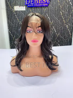 Quality Blend With 13*4 Closure 20 Inches Natural Color