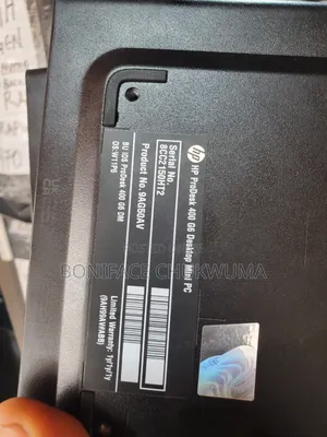 Desktop Computer HP 400 G7 8GB Intel Core i5 SSD 256GB