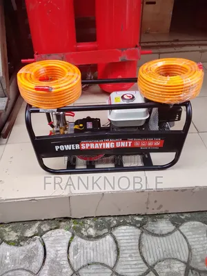 7.5hp Pressure Spraying System Pump 50M Sprayer Hose Reel