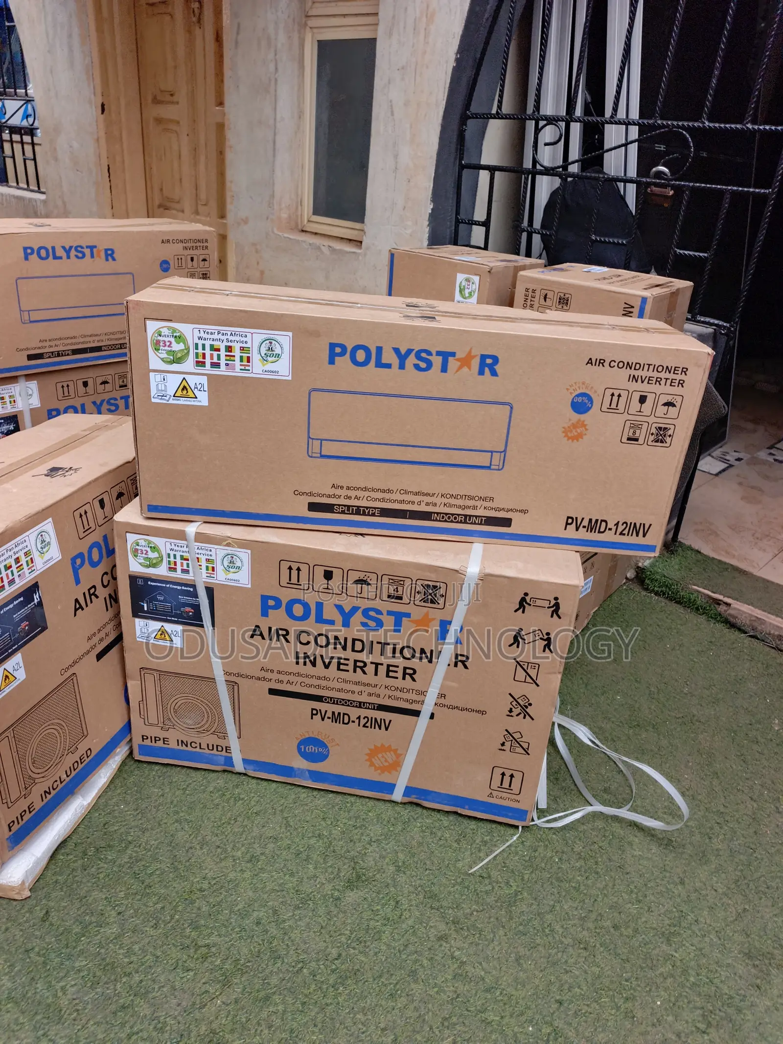 Polystar 1.5HP Inverter AC With Copper Kit
