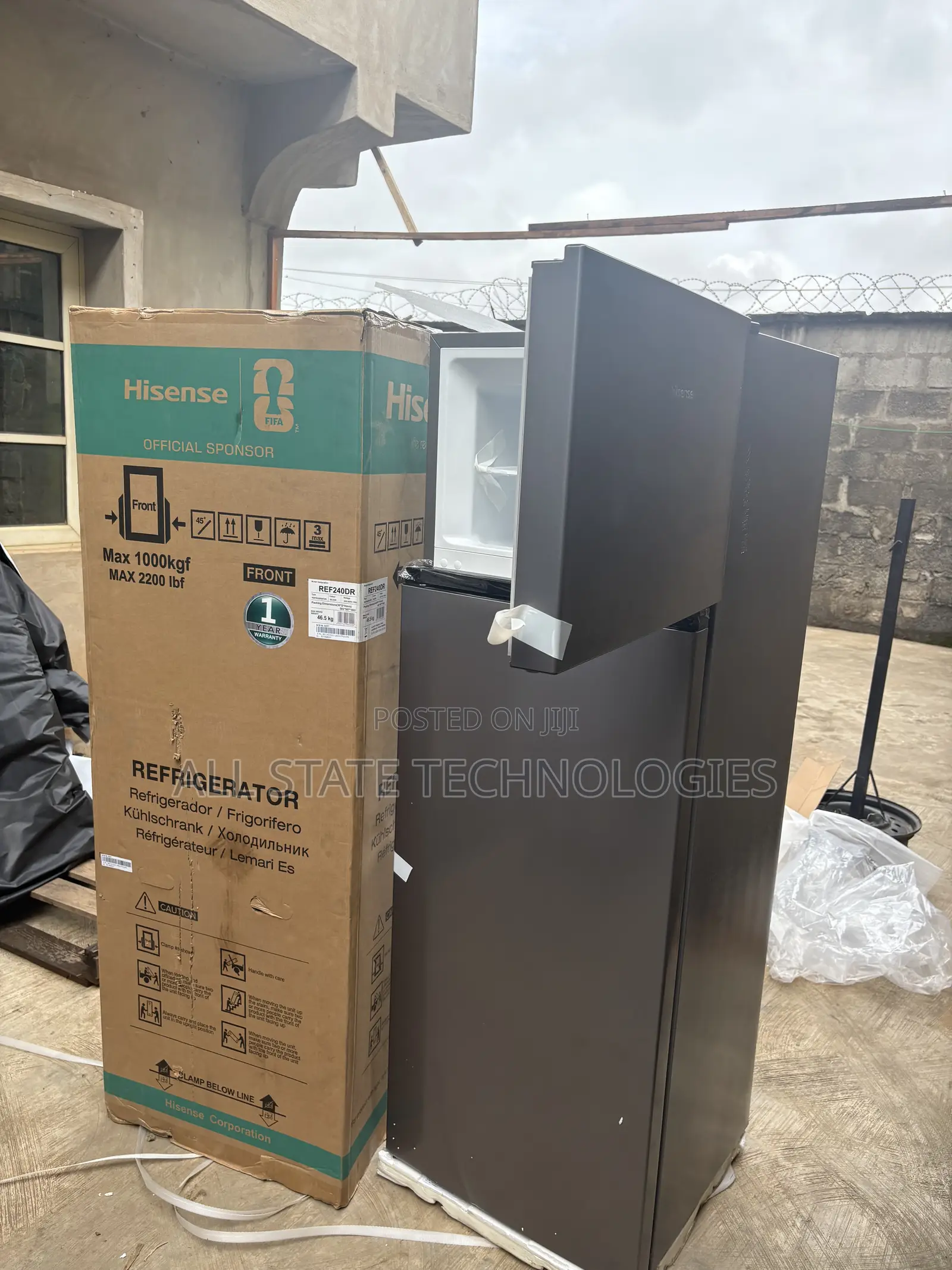HISENSE REF240DR Grocery Storage Fridge