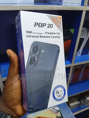 New Tecno Pop 20 64 GB Black
