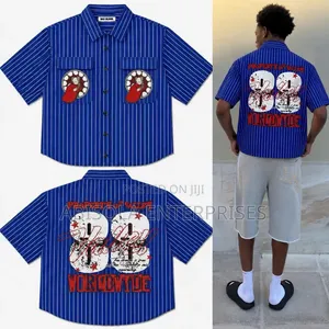 Luxury Pinstripe T-Shirt