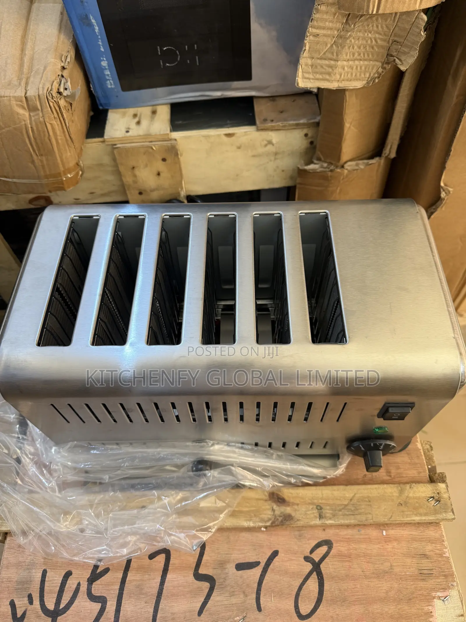 6 Slices Pop Up Toaster