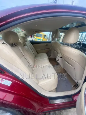 Lexus ES 350 2012 Burgundy