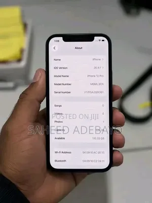 New Apple iPhone 12 Pro 128 GB Black