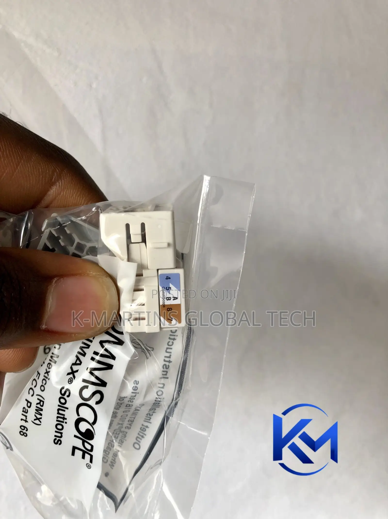 Cat6A RJ45 Network Modules Keystone Jack Ethernet Data Module