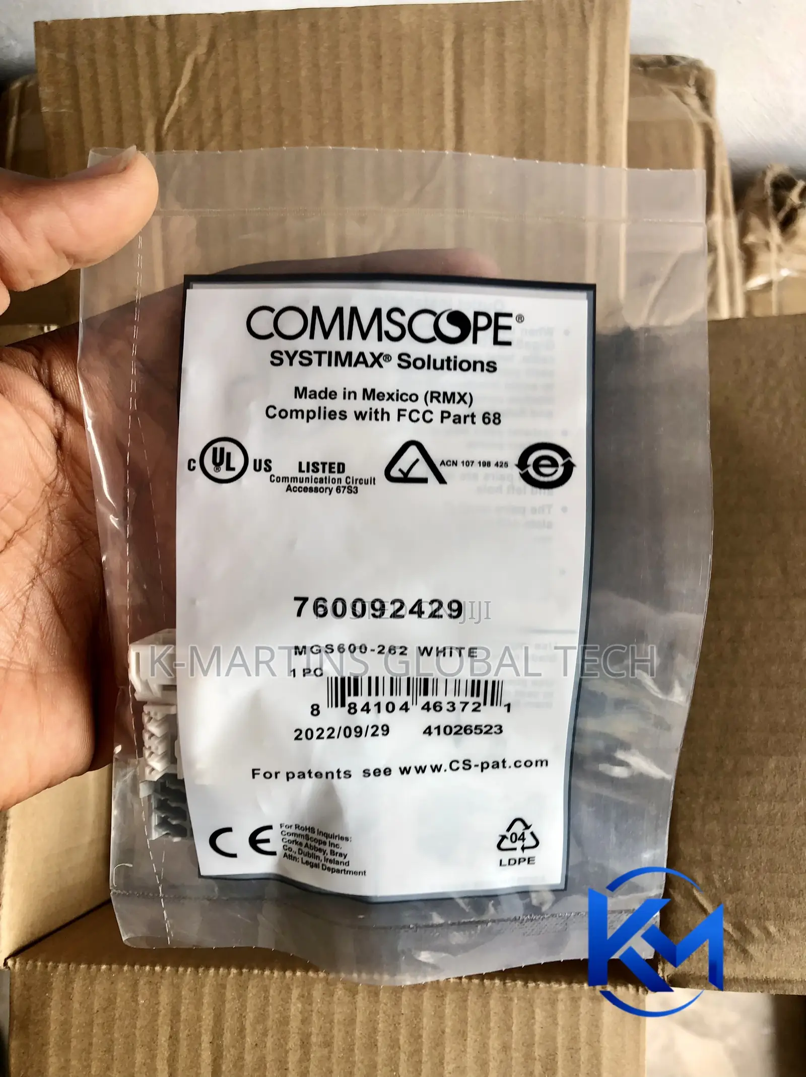 Cat6A RJ45 Network Modules Keystone Jack Ethernet Data Module