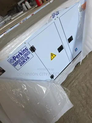 Sp20kva Brand New Perkins Diesel Soundproof Generator 2years Wty 100%