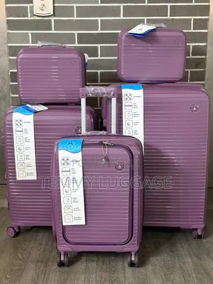 Set of 5 Luggage Boxes With Laptop Space Hand Luggage Size