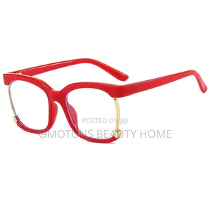 Nti Blue Lens Big Frame Glasses