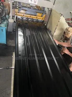 Premium BLACK 0.55mm, Aluminum Roofing Sheet,class Without Shouting