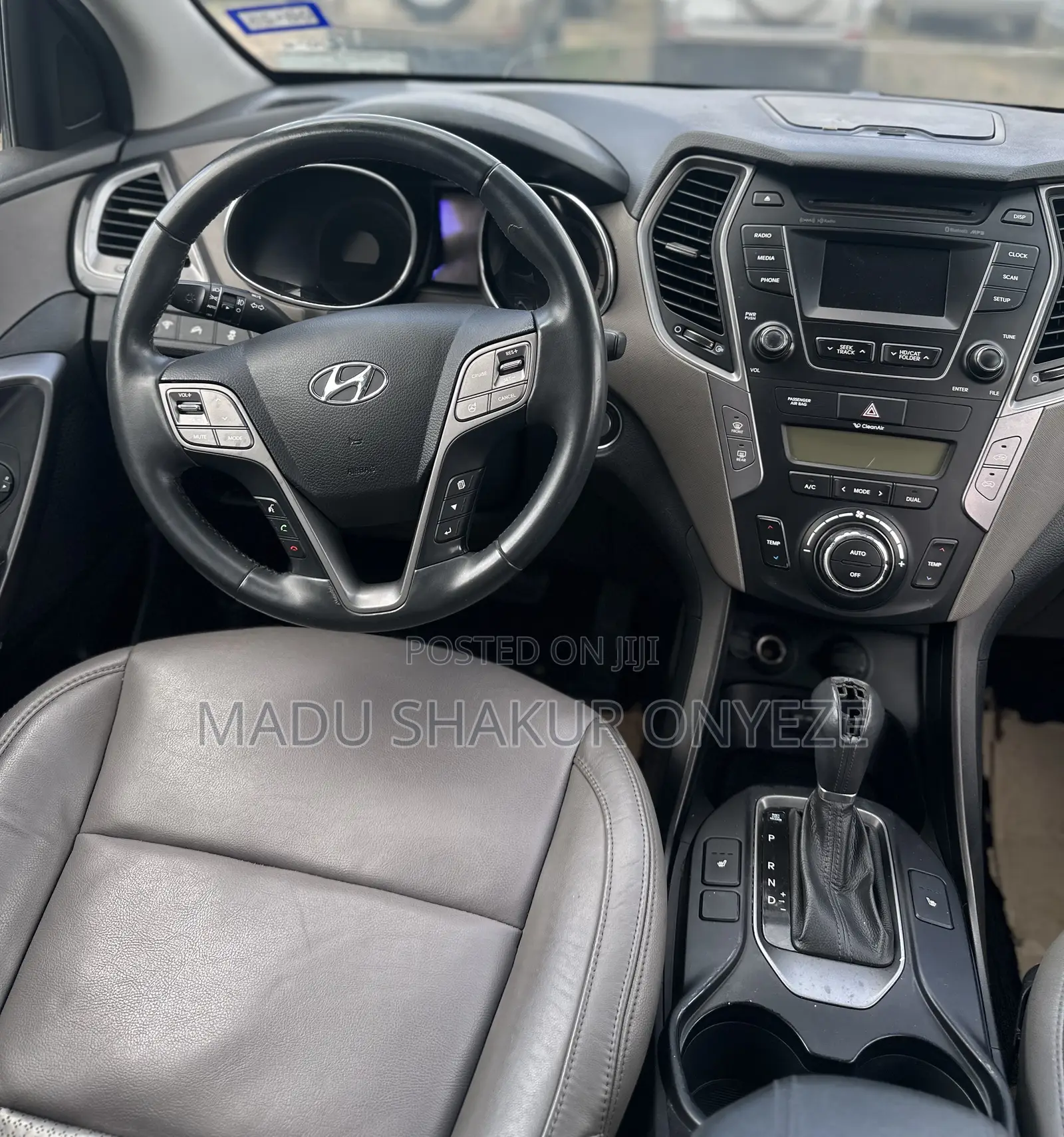 Hyundai Santa Fe SE 2012 Blue