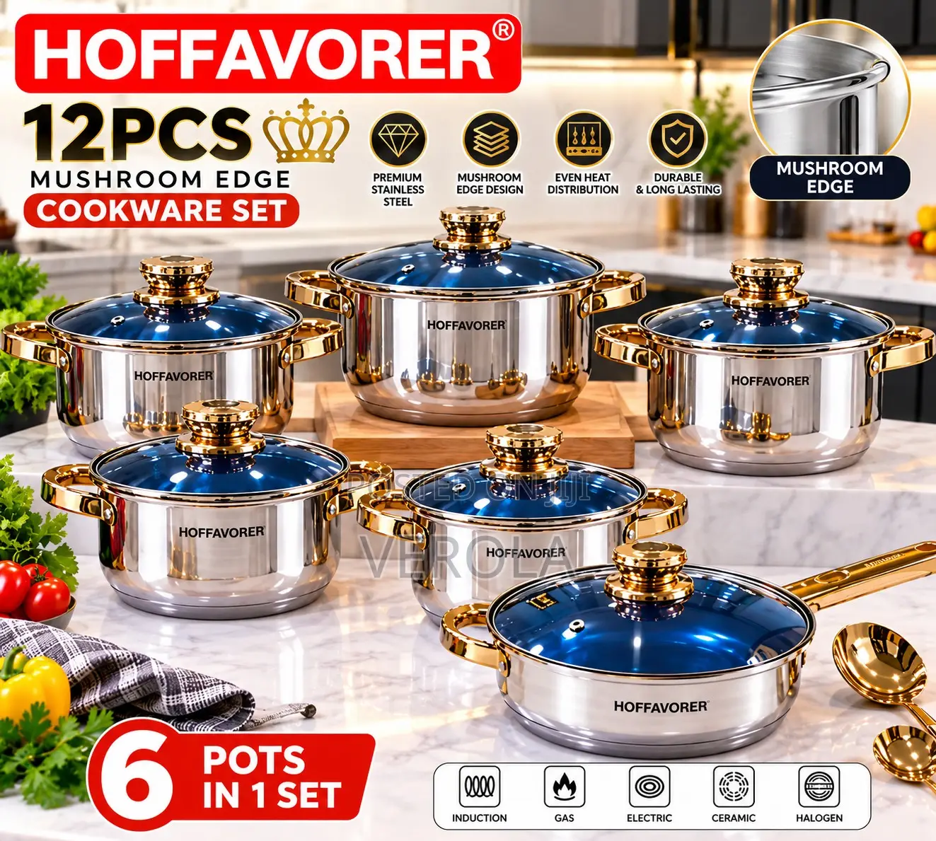 Hoffavorer Premium Cookware Set