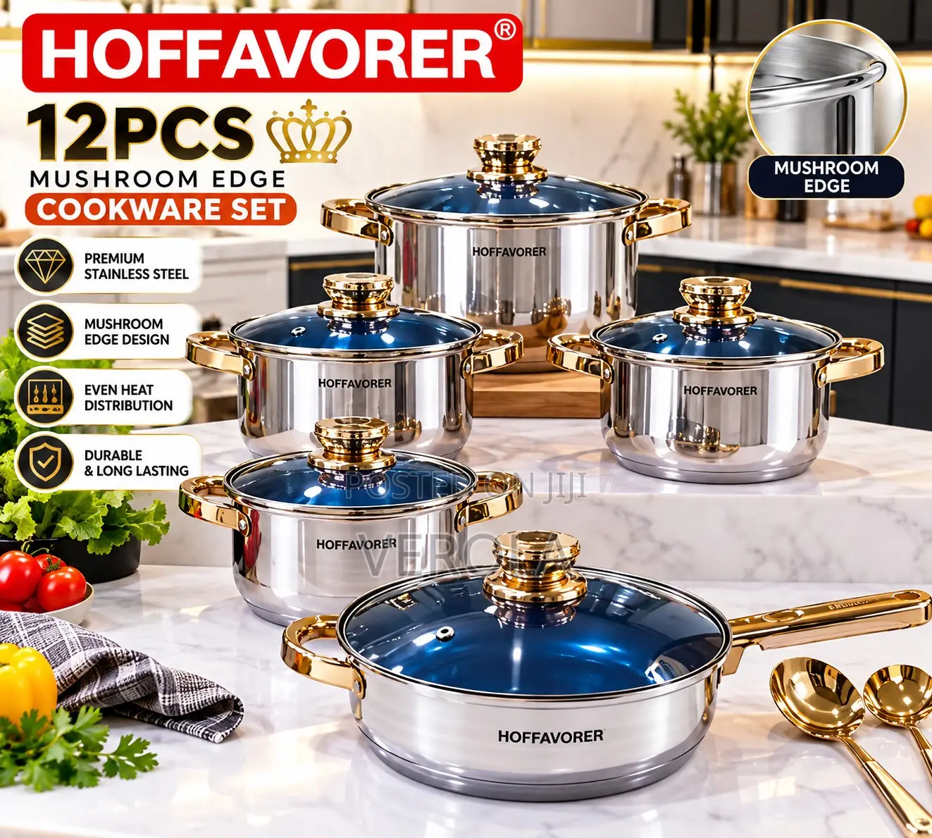 Hoffavorer Premium Cookware Set