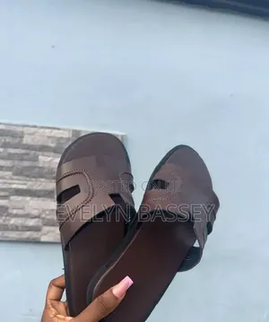 Handmade LeatherMen's Slide Slippers Stylish Comfortable Sandals