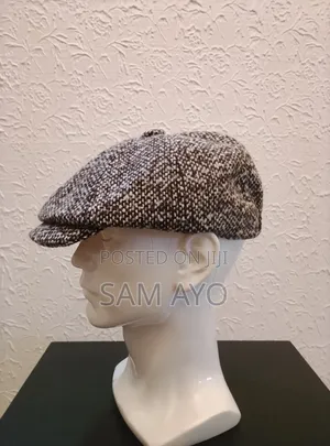 Papas Octagonal Cap Color Blocking - Brown