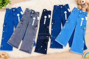 (4 to 10yrs) Baggy Jeans for Girls