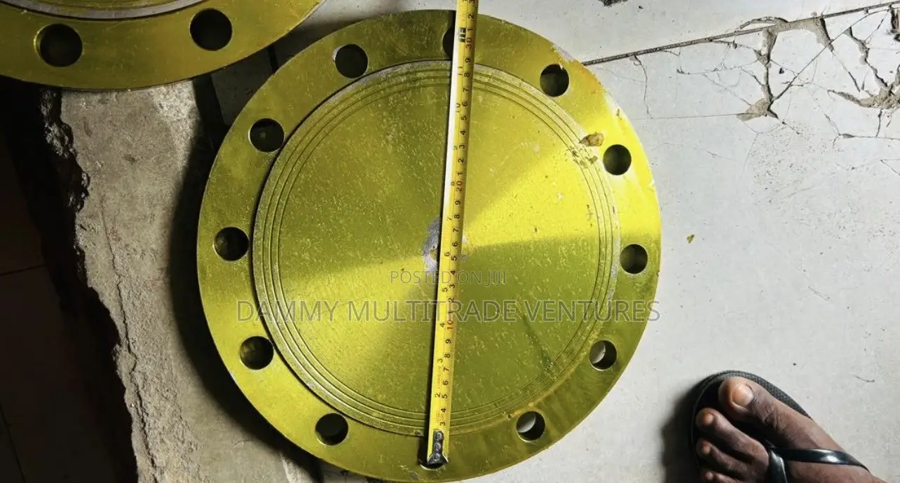Yellow-Primed Carbon Steel Blind Flange