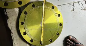 Yellow-Primed Carbon Steel Blind Flange