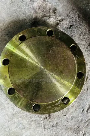 Yellow-Primed Carbon Steel Blind Flange