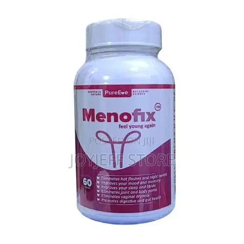 Meno Fix Meno Pause Support Health Supplement - 60 Capsules