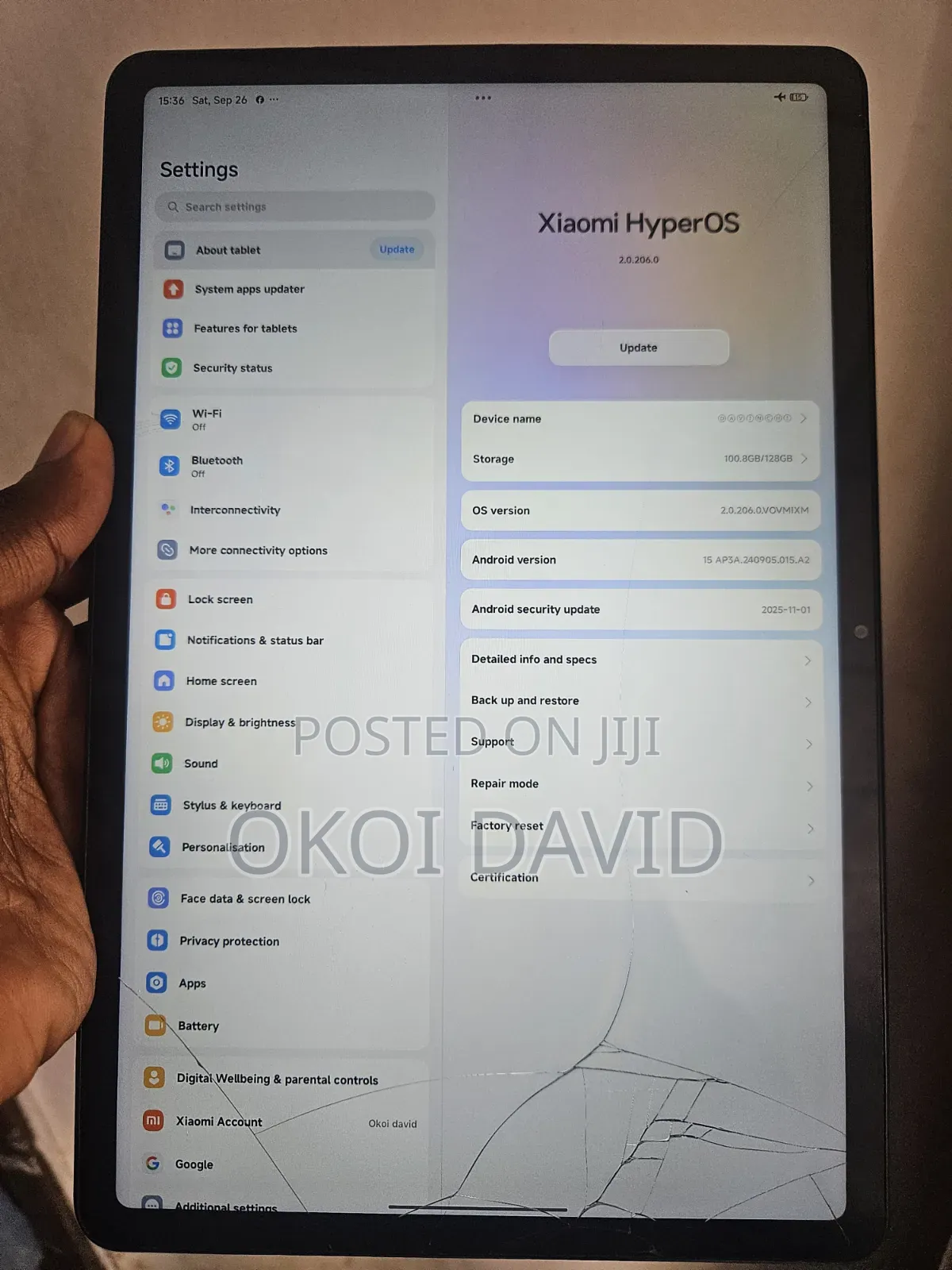 Xiaomi Redmi Pad 2 128 GB Gray